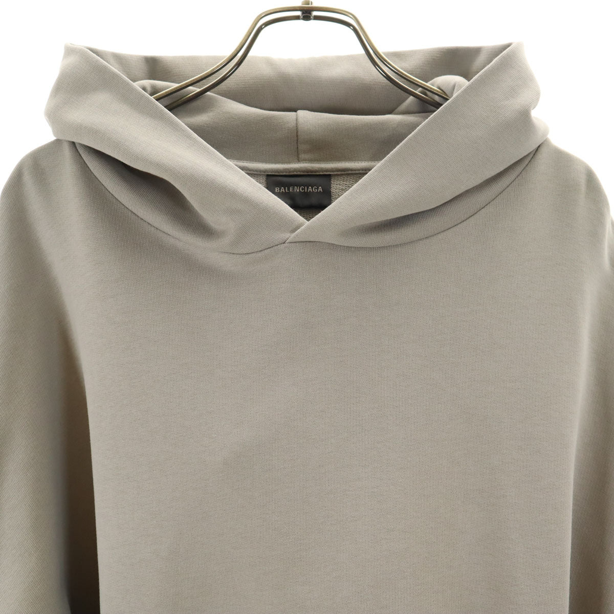 BALENCIAGA バレンシアガ ポルトガル製 長袖 スウェットパーカー XXS グレー メンズ