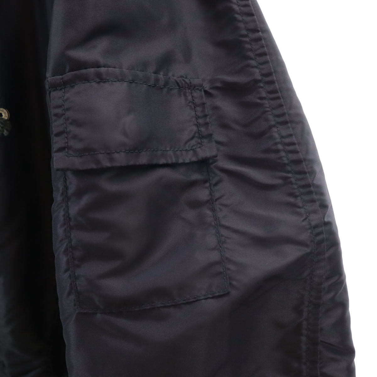 45R フォーティファイブアール 日本製 フーデッド ステンカラーコート 4 ネイビー メンズ