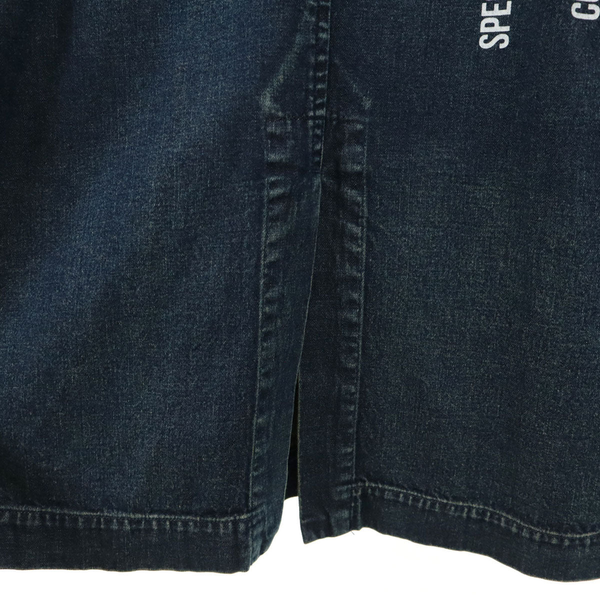 未使用 uniform experiment ユニフォームエクスペリメント 日本製 ウォッシュ加工 ショップ デニムコート 1 ウォッシュブルー 8oz ソフ メンズ