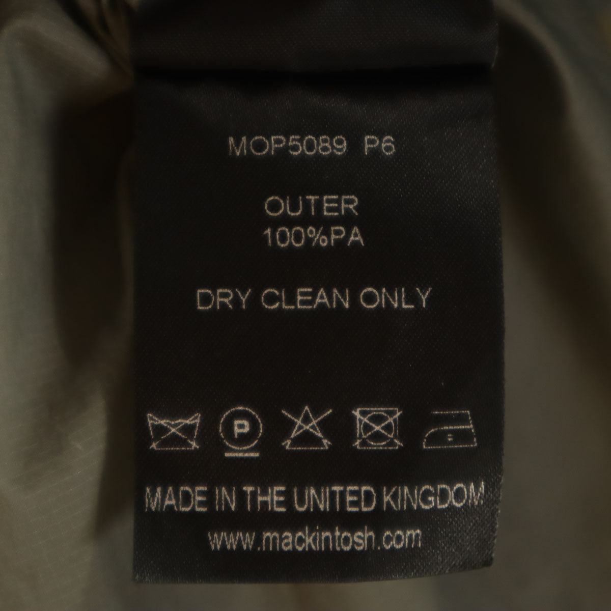 Mackintosh マッキントッシュ 英国製 スプリング トレンチコート 6 グレー レディース