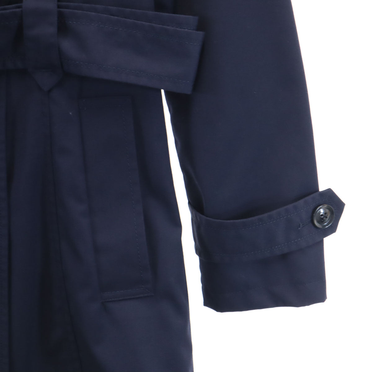 BUONA GIORNATA ボナジョルナータ トレンチコート M ネイビー レディース