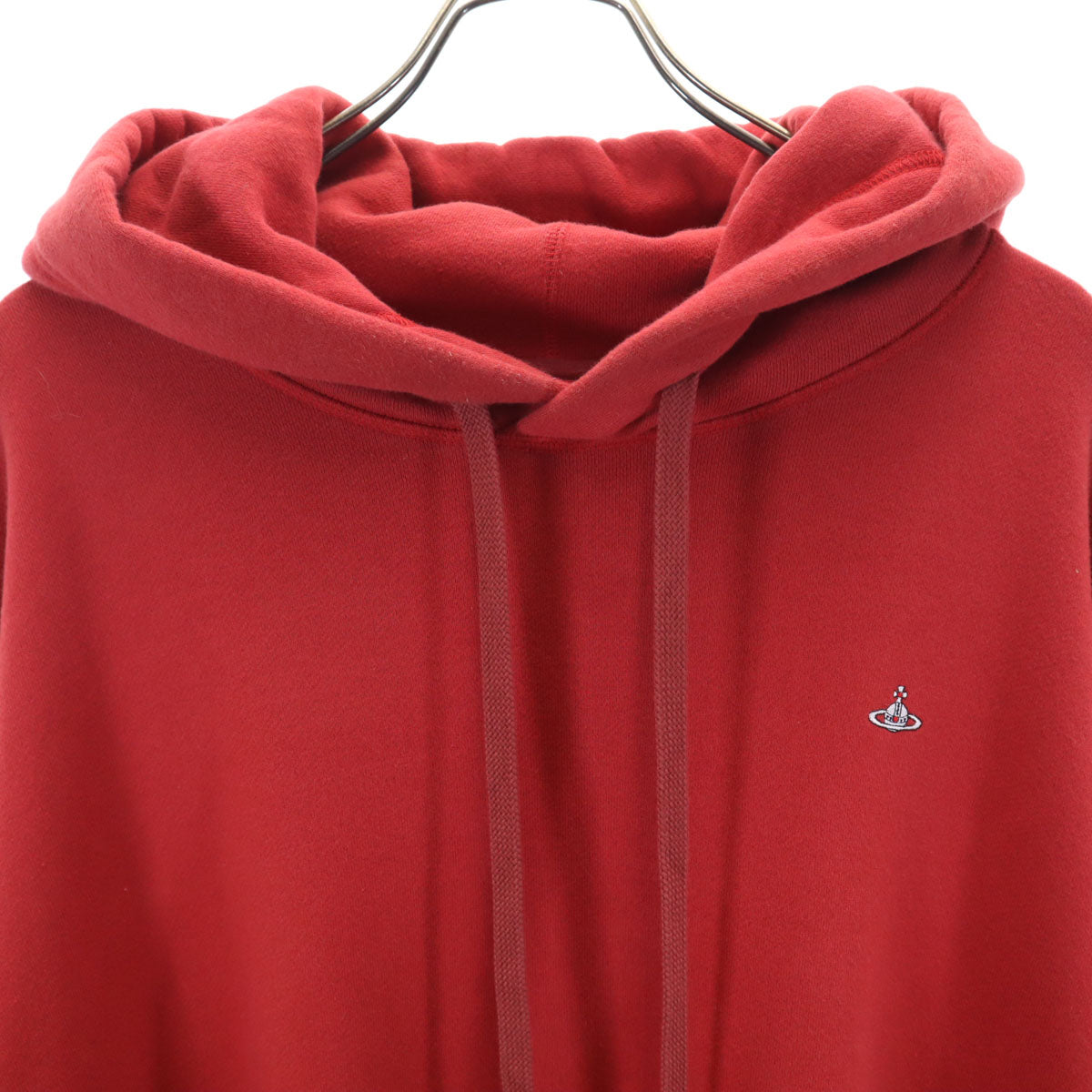 Vivienne Westwood RED LABEL ヴィヴィアンウエストウッドレッドレーベル 日本製 オーブ 長袖 ロング パーカー o レッド レディース