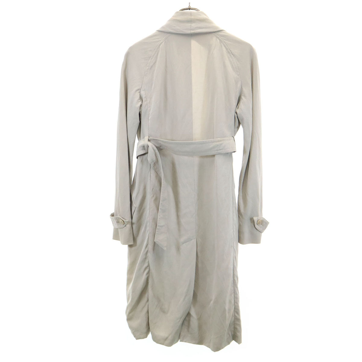 MAX MARA マックスマーラ イタリア製 ロングコート 38 アイボリー レディース