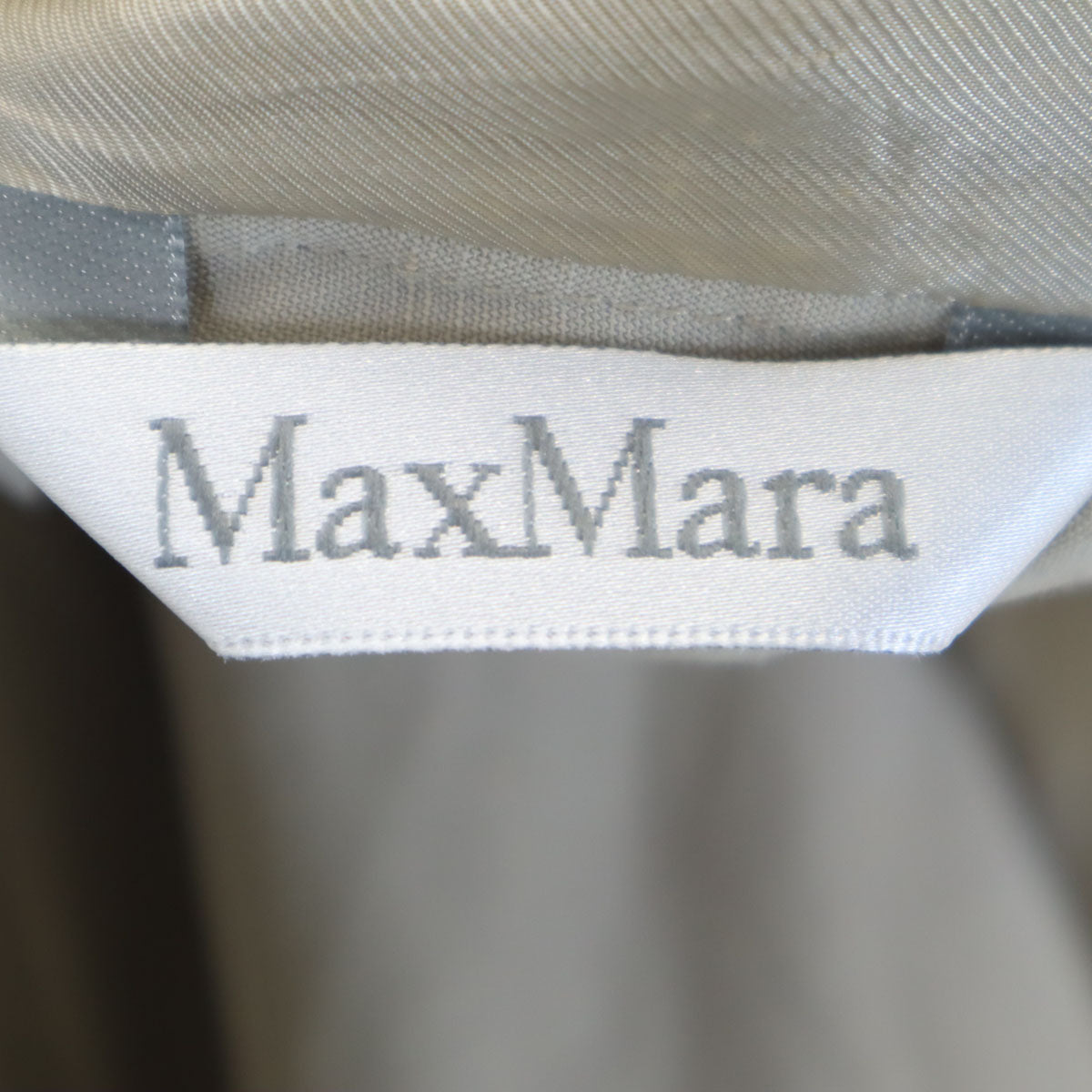 MAX MARA マックスマーラ イタリア製 ロングコート 38 アイボリー レディース