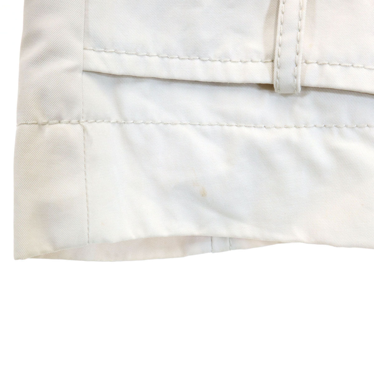 MAX MARA マックスマーラ トレンチコート 42 アイボリー ベルト付き レディース