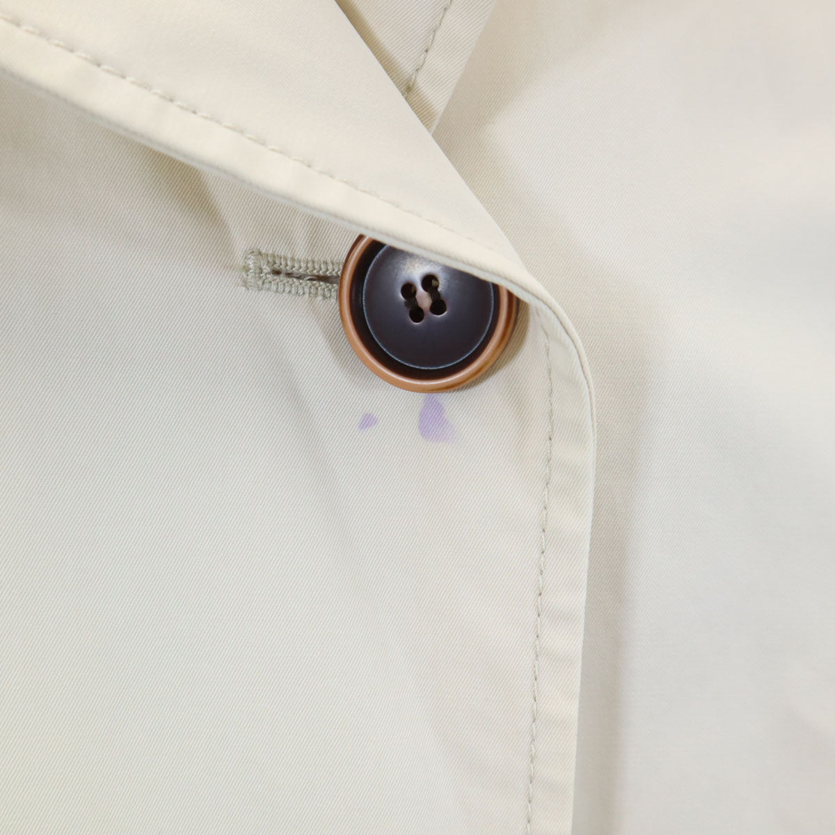 MAX MARA マックスマーラ トレンチコート 42 アイボリー ベルト付き レディース