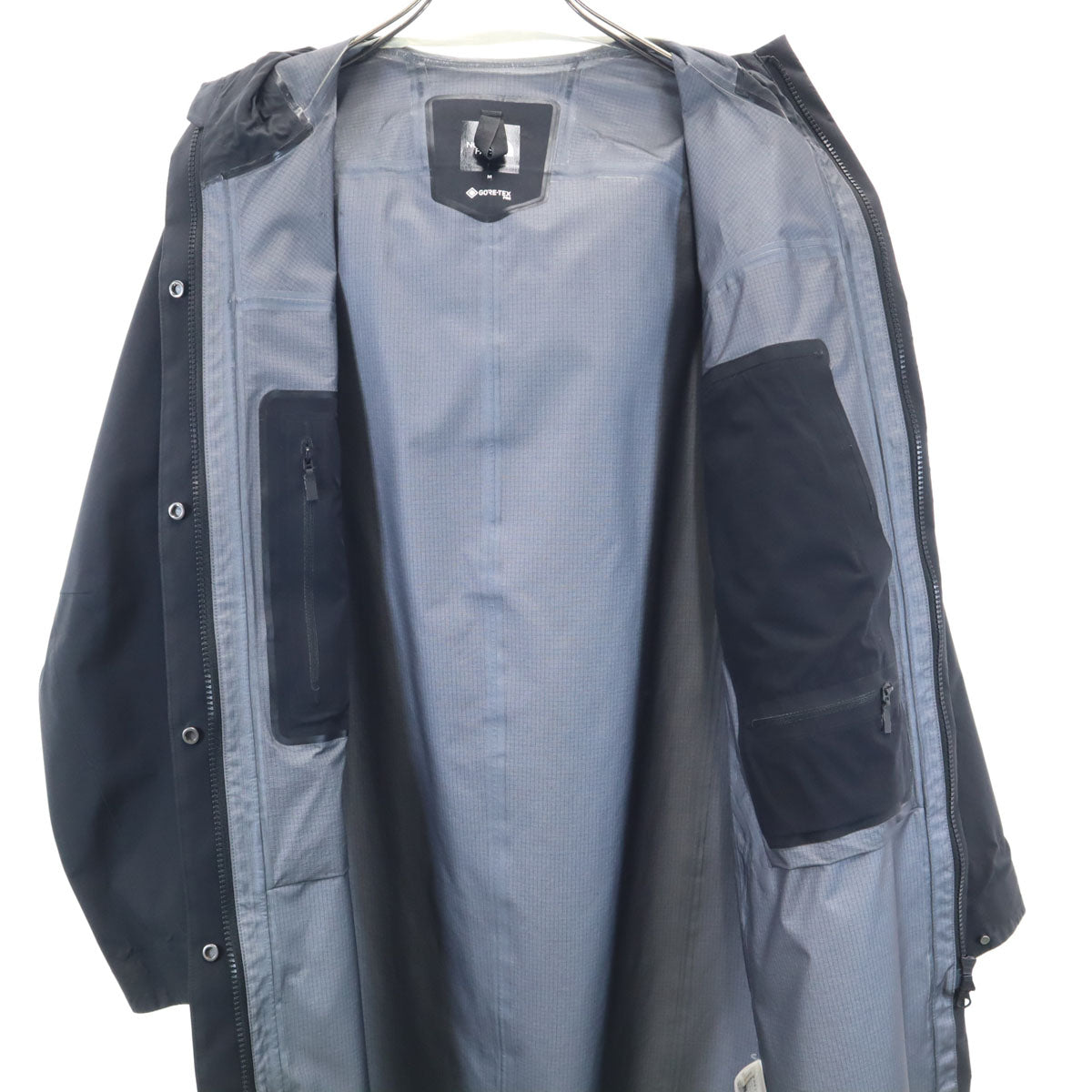 THE NORTH FACE ザノースフェイス GORE-TEX ナイロンジャケット M ブラック フーディー NPW61961 アウトドア レディース