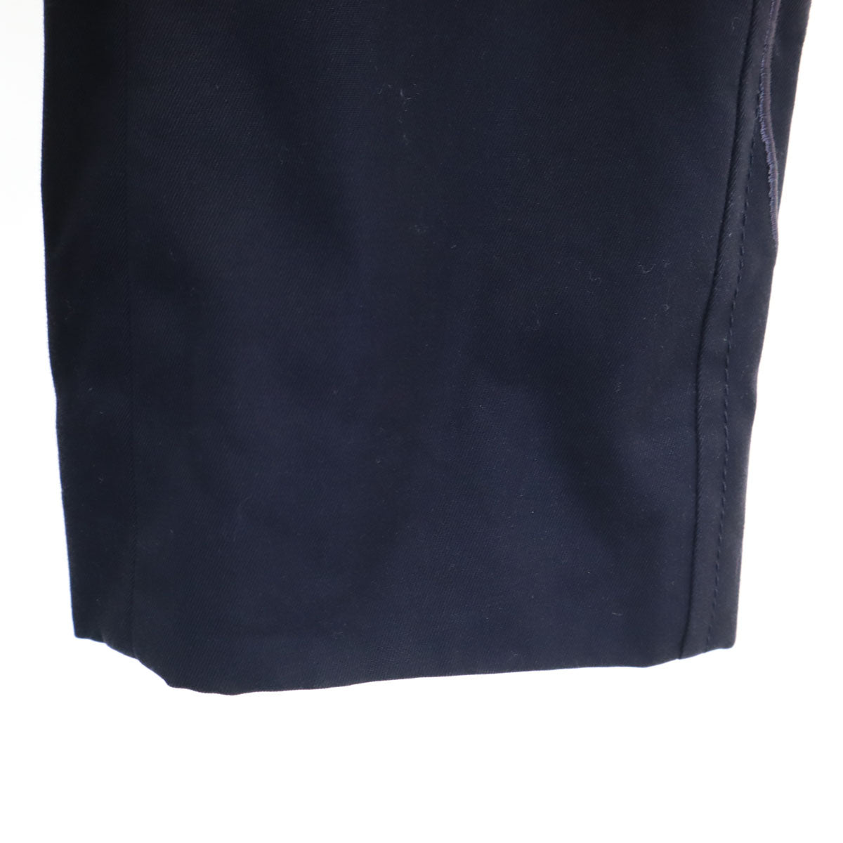 Lucien Pellat-Finet ルシアンペラフィネ 日本製 ステンカラーコート M ネイビー メンズ