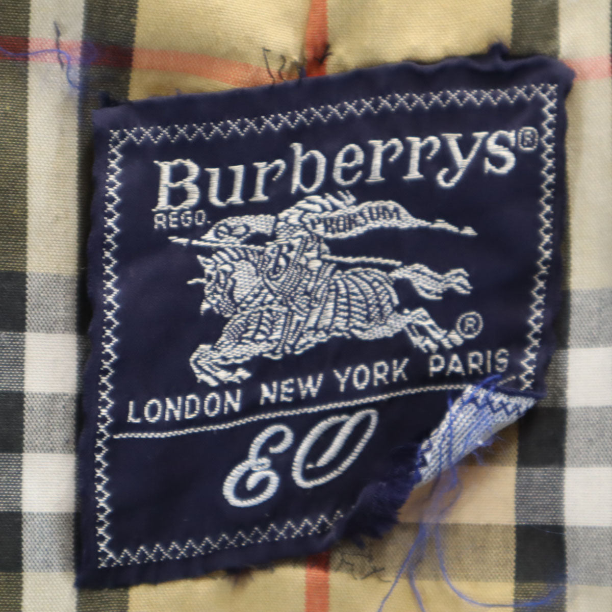 Burberrys バーバリーズ 80s ヴィンテージ ノバチェック柄 ステンカラーコート ベージュ レディース