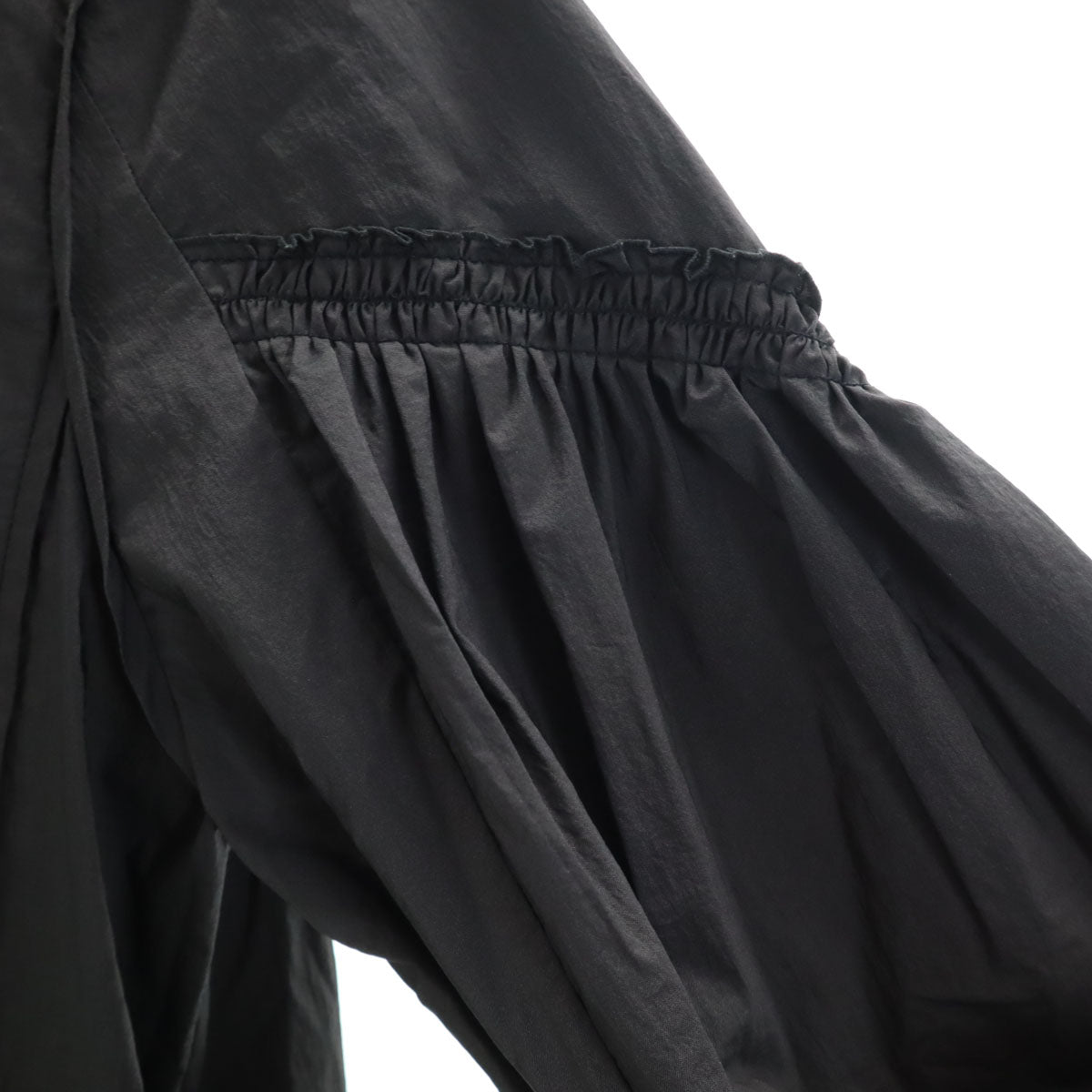 PUBLIC TOKYO パブリックトウキョウ 日本製 長袖 ストレッチ ロングワンピース F グレー系 レディース