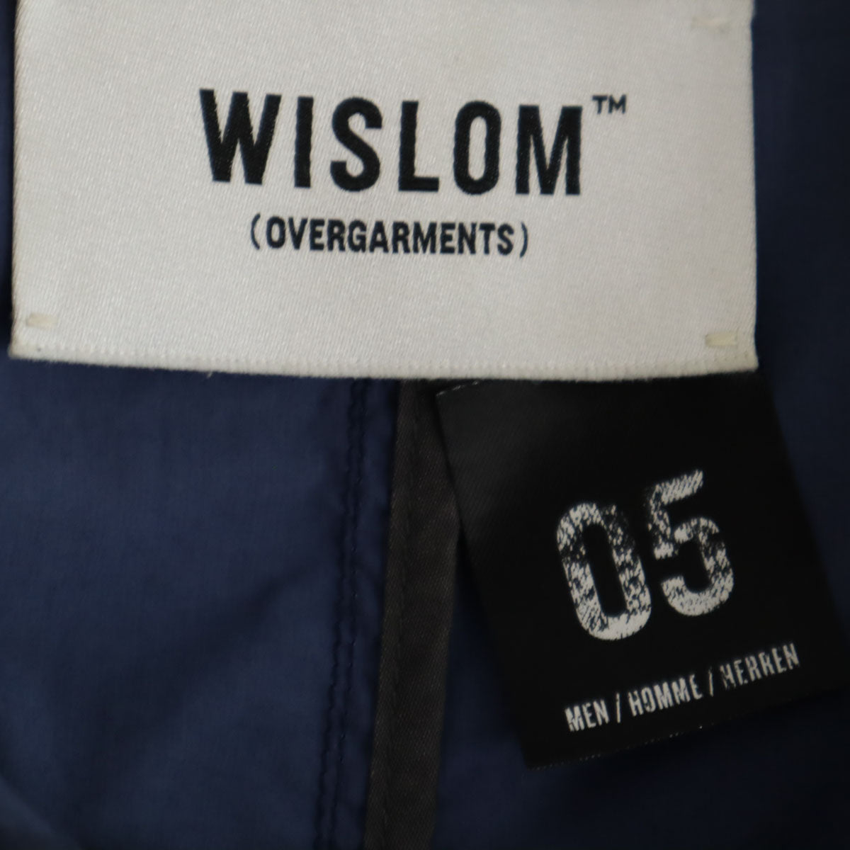 WISLOM ウィズロム ロングコート 5 ブルー系 メンズ