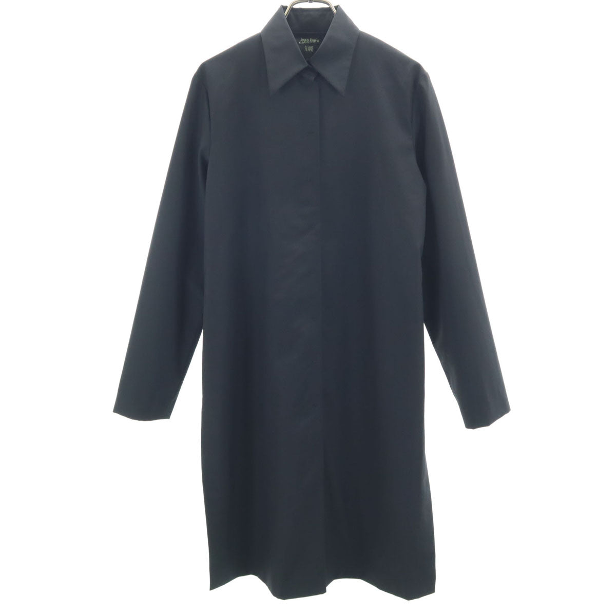 ジャンポールゴルチェ FEMME 日本製 長袖 ロングワンピース 40 ブラック系 レディース