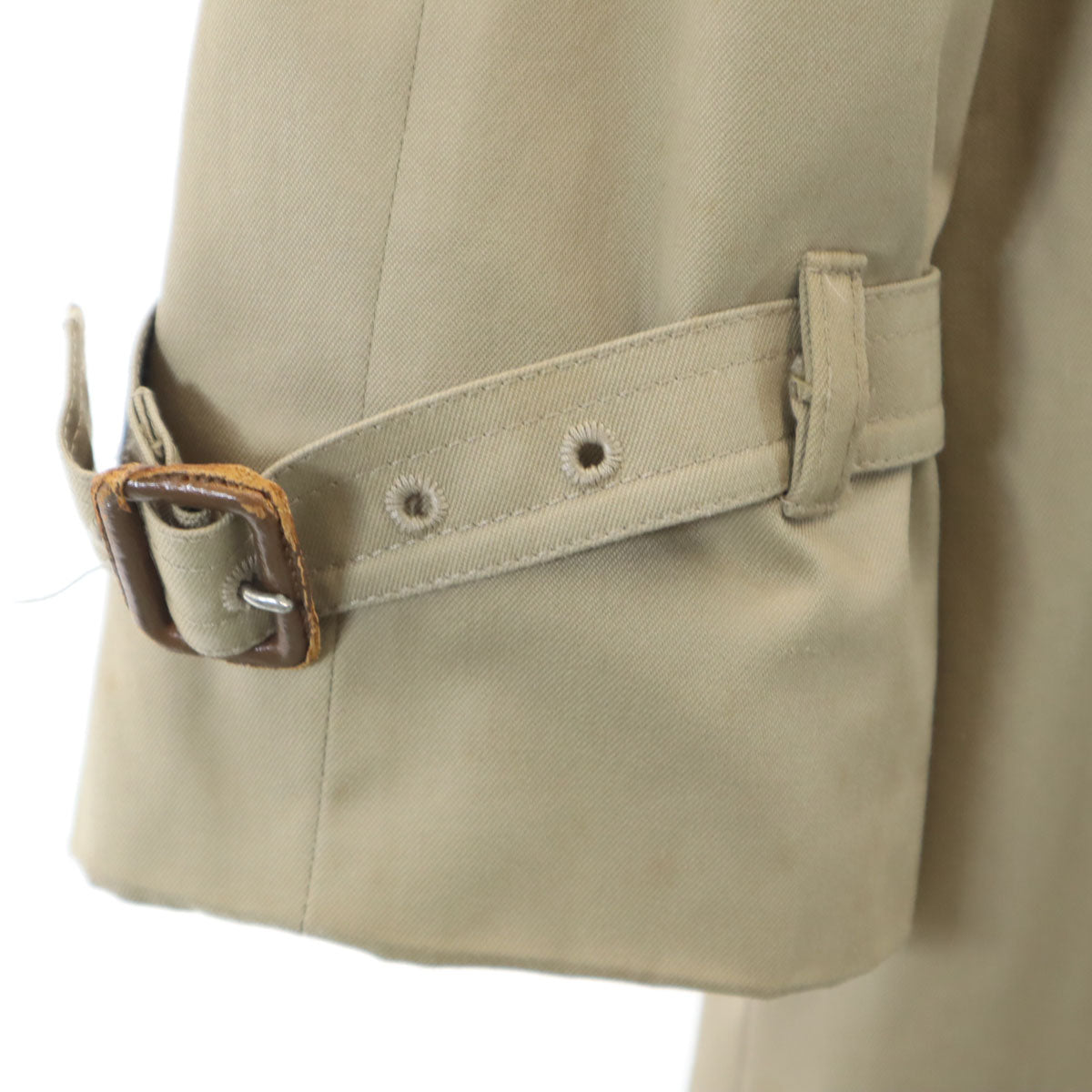 Aquascutum アクアスキュータム 80s ヴィンテージ AQUA5 トレンチコート 6P ベージュ レディース