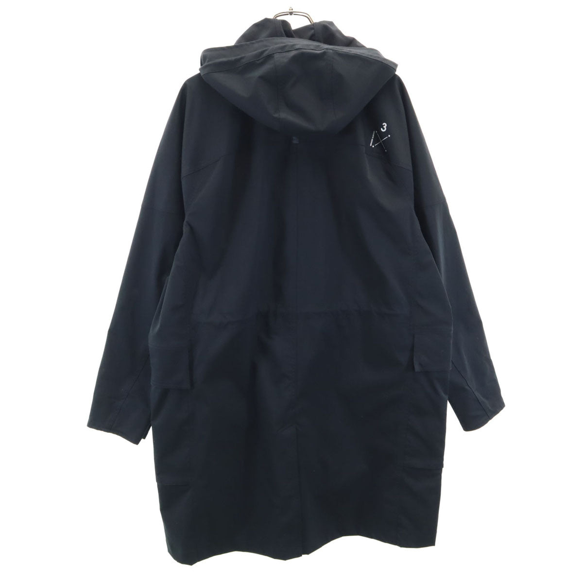 adidas アディダス PRSVEツイル ロングコート L ブラック メンズ