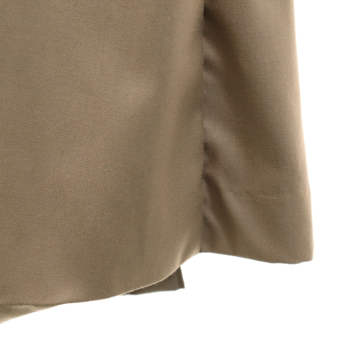 AMERI UNDRESSED アメリ プリ-ツ切替 ロング トレンチコート ブラウン レディース