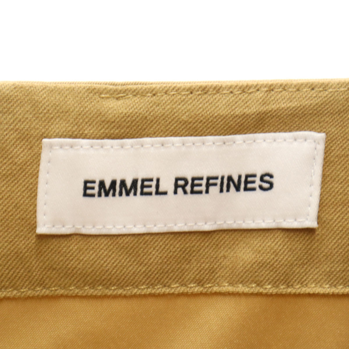 未使用 エメルリファインズ ノースリーブ ワンピース M ベージュ ジャンスカ レディース