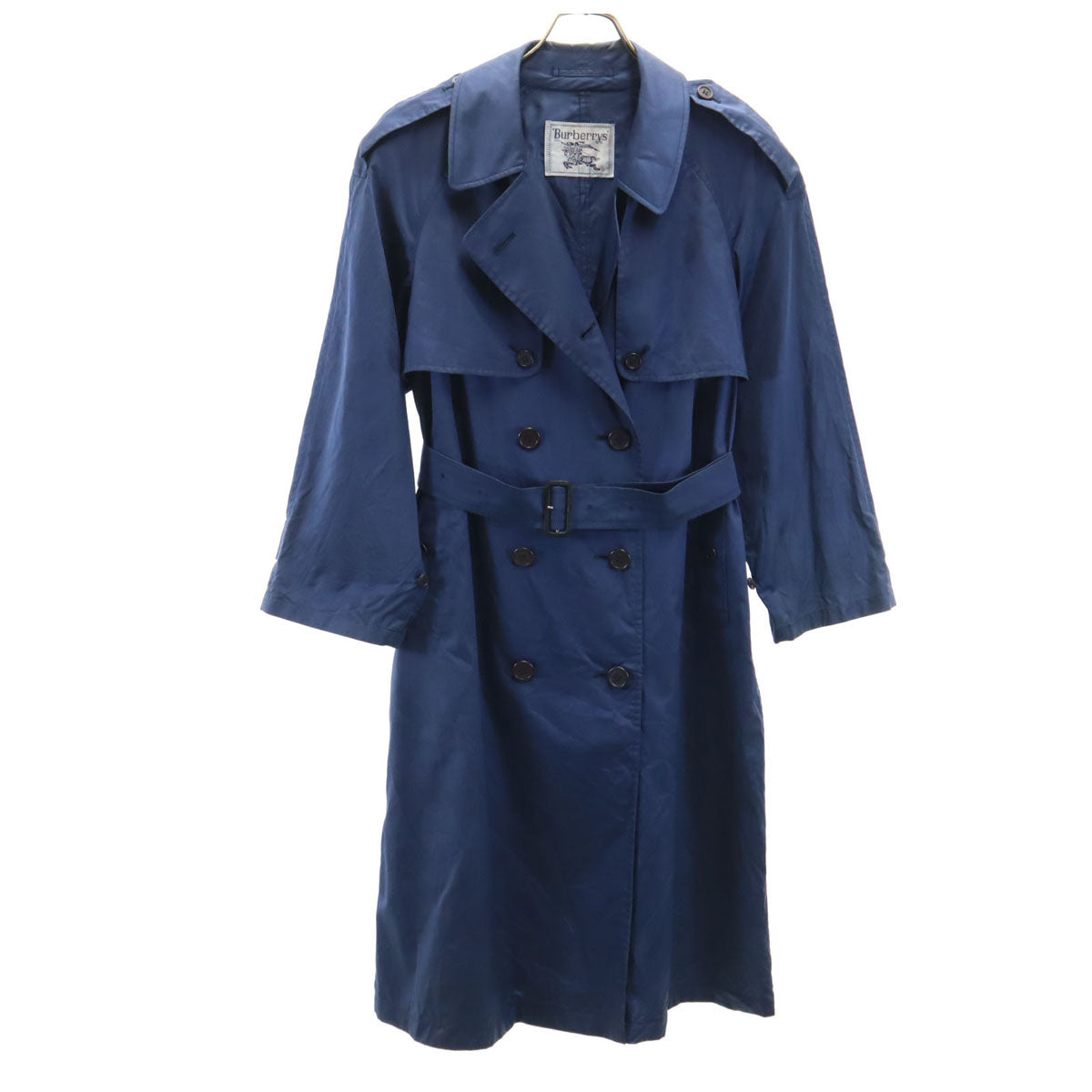 Burberrys バーバリーズ 80s 90s オールド トレンチコート ネイビー レディース