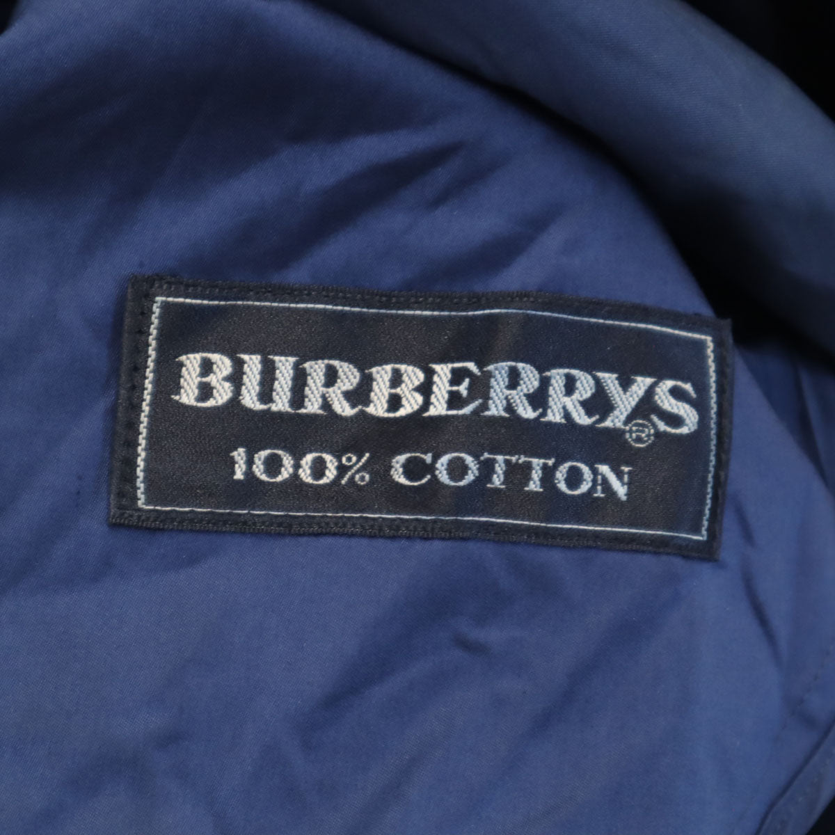 Burberrys バーバリーズ 80s 90s オールド トレンチコート ネイビー レディース