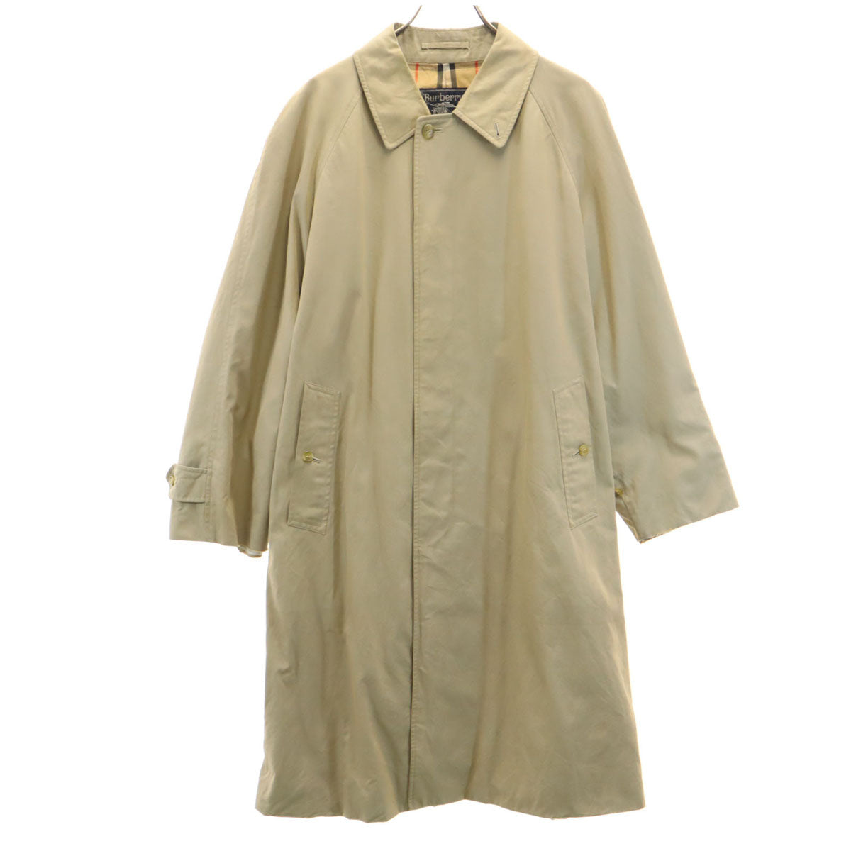 Burberrys バーバリーズ 90s オールド ステンカラーコート 94-175-6 ベージュブラウン メンズ