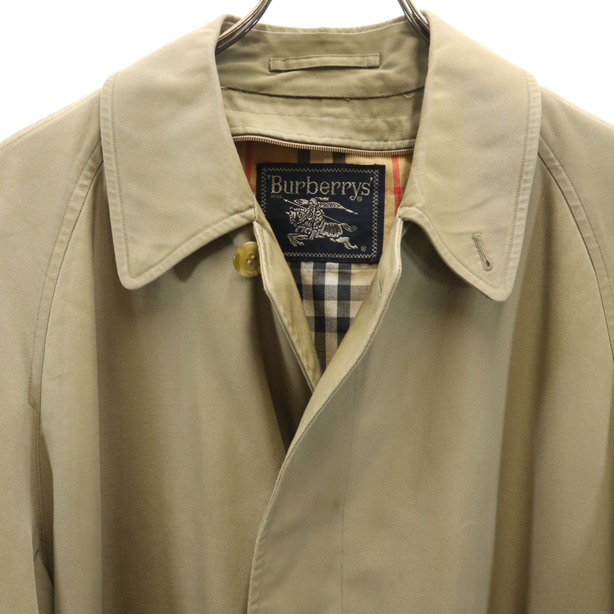 Burberrys バーバリーズ 90s オールド ステンカラーコート 92-170 ベージュブラウン メンズ