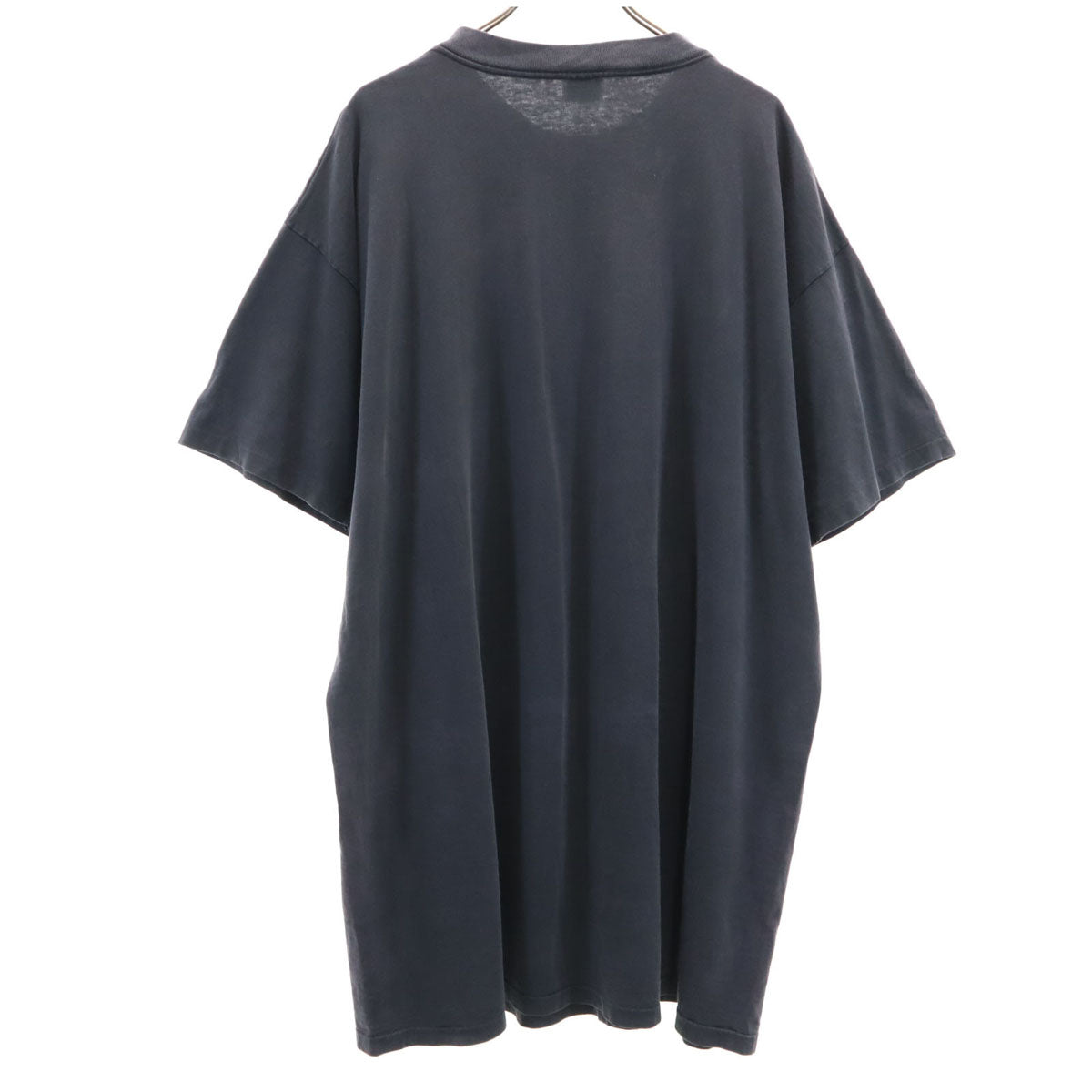 Warner Bros ワーナーブラザーズ 90s オールド ルーニー テューンズ シルベスター 半袖 ロング Tシャツ チャコールブラック シングルステッチ メンズ