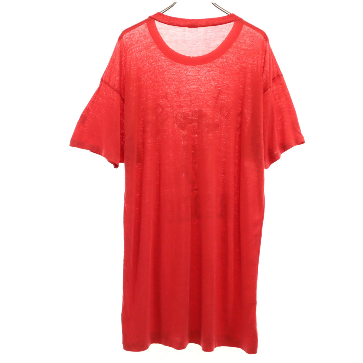 VINTAGE ヴィンテージ 70s 80s オールミス・レベルズ 半袖 ロング Tシャツ レッド シングルステッチ フットボール メンズ