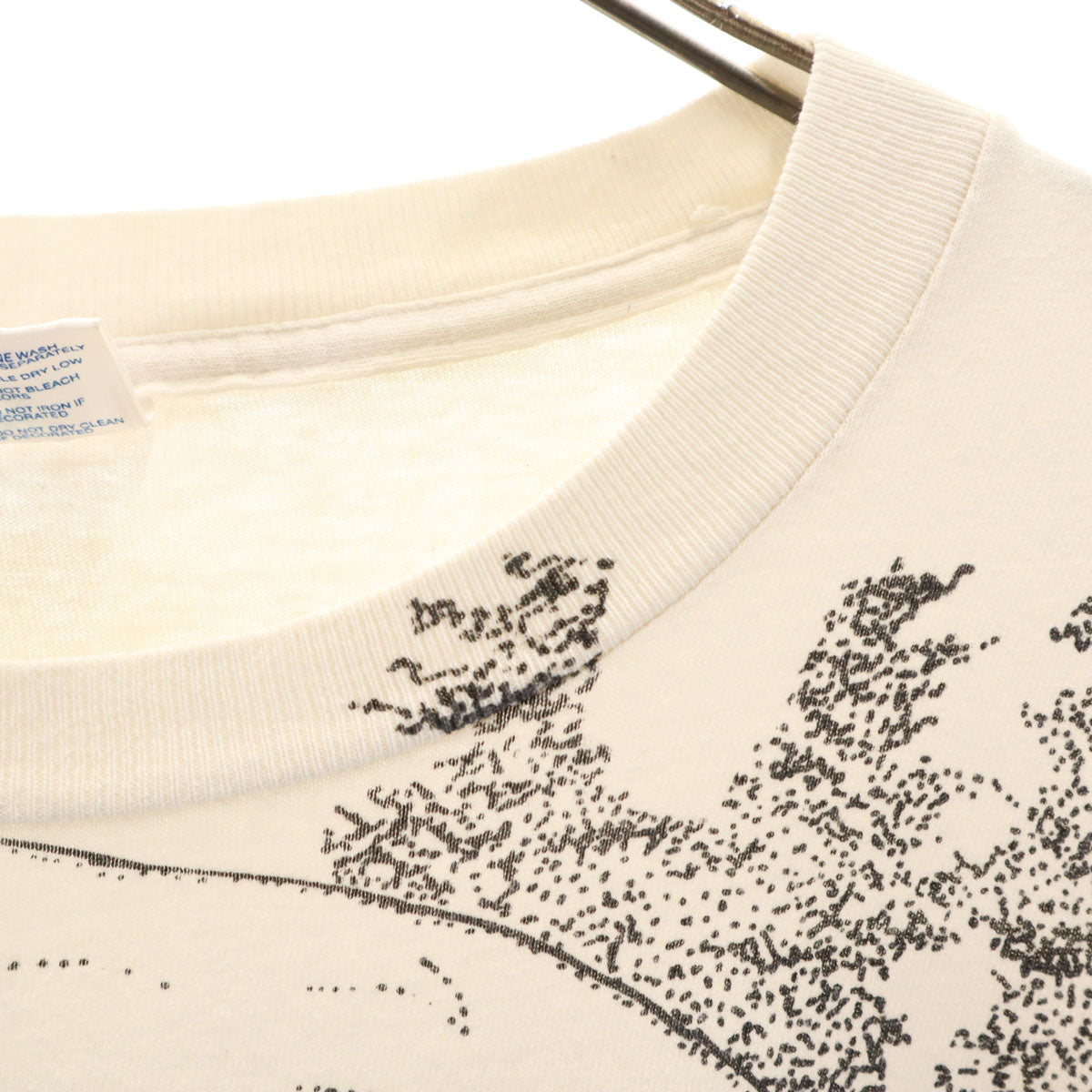 DELTA デルタ 90s オールド イーグル 半袖 ロング Tシャツ XL ホワイト シングルステッチ 鷲 メンズ