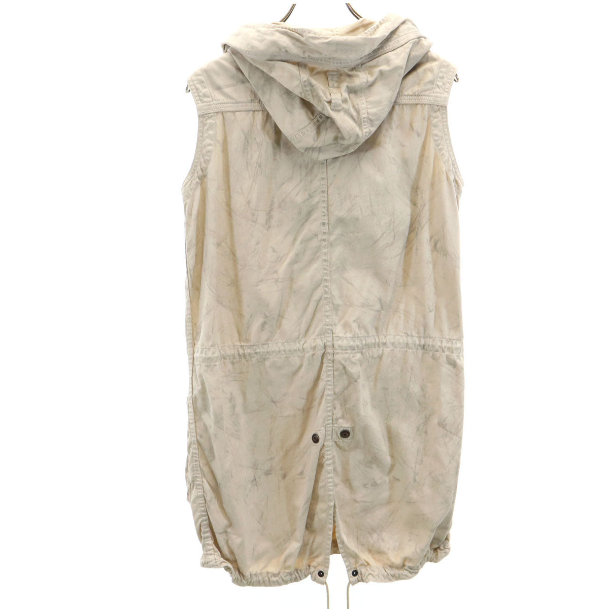 HYSTERIC GLAMOUR ヒステリックグラマー ノースリーブ モッズ ワンピース F ベージュ レディース