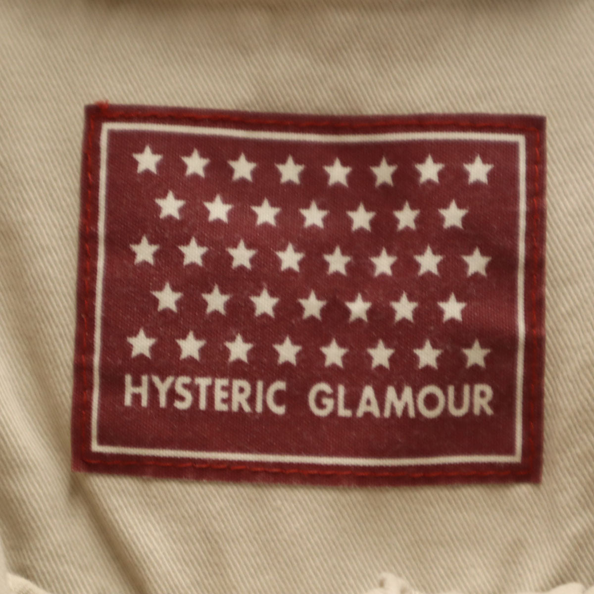 HYSTERIC GLAMOUR ヒステリックグラマー ノースリーブ モッズ ワンピース F ベージュ レディース