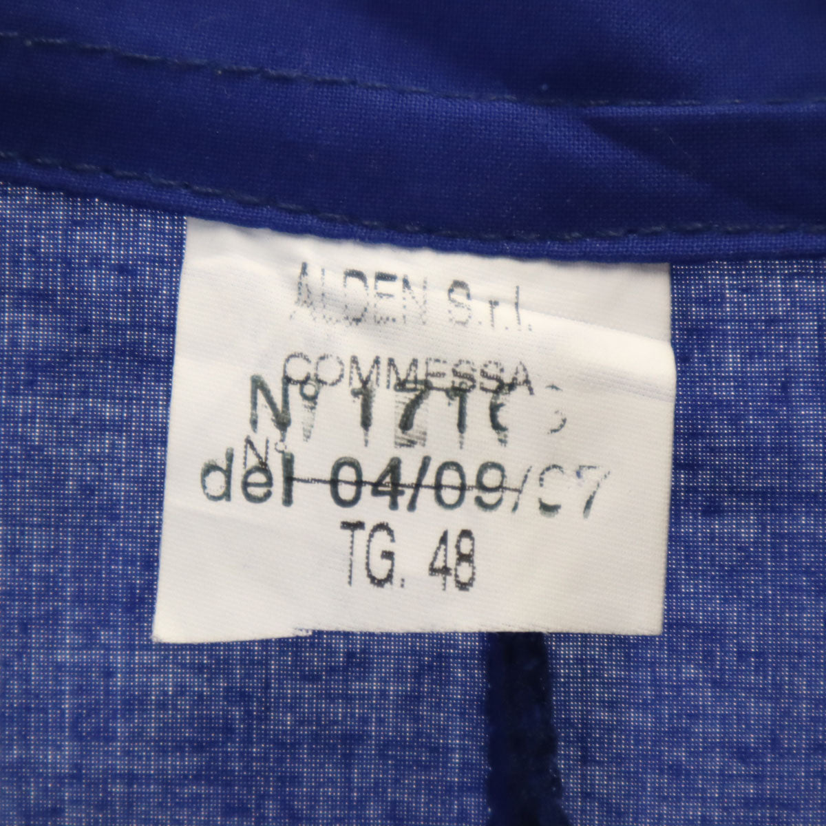 ITALIAN ARMY イタリア軍 90s オールド イタリア空軍 ワーク コート ブルー メンズ