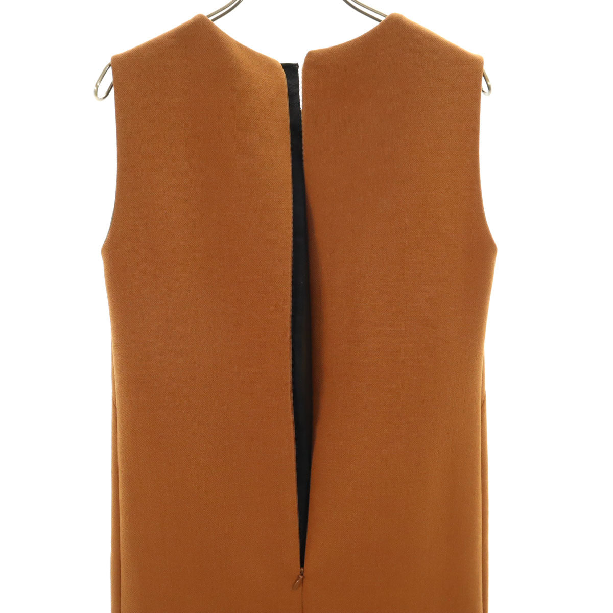 MARNI マルニ イタリア製 ノースリーブ 膝丈ワンピース 36 ブラウン レディース