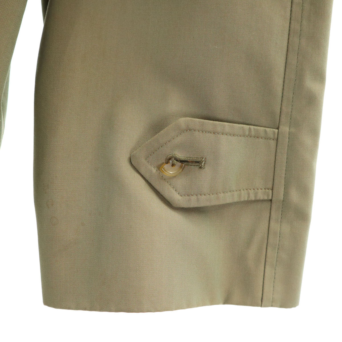 Burberrys バーバリーズ 80s 90s オールド 英国製 玉虫色 ノバチェック柄 ステンカラーコート カーキ レディース