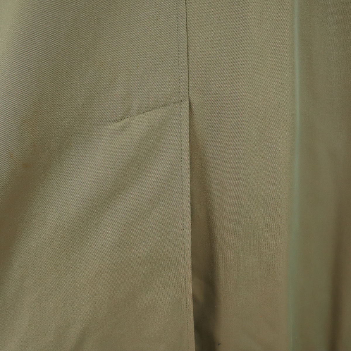 Burberrys バーバリーズ 80s 90s オールド 英国製 玉虫色 ノバチェック柄 ステンカラーコート カーキ レディース