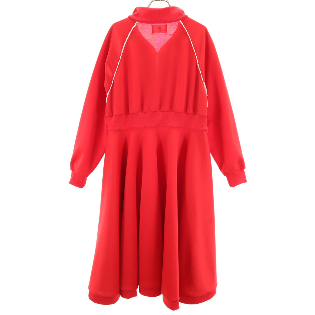 keisuke kanda ケイスケカンダ 日本製 ジャージミーツドレス ロングワンピース free レッド レディース