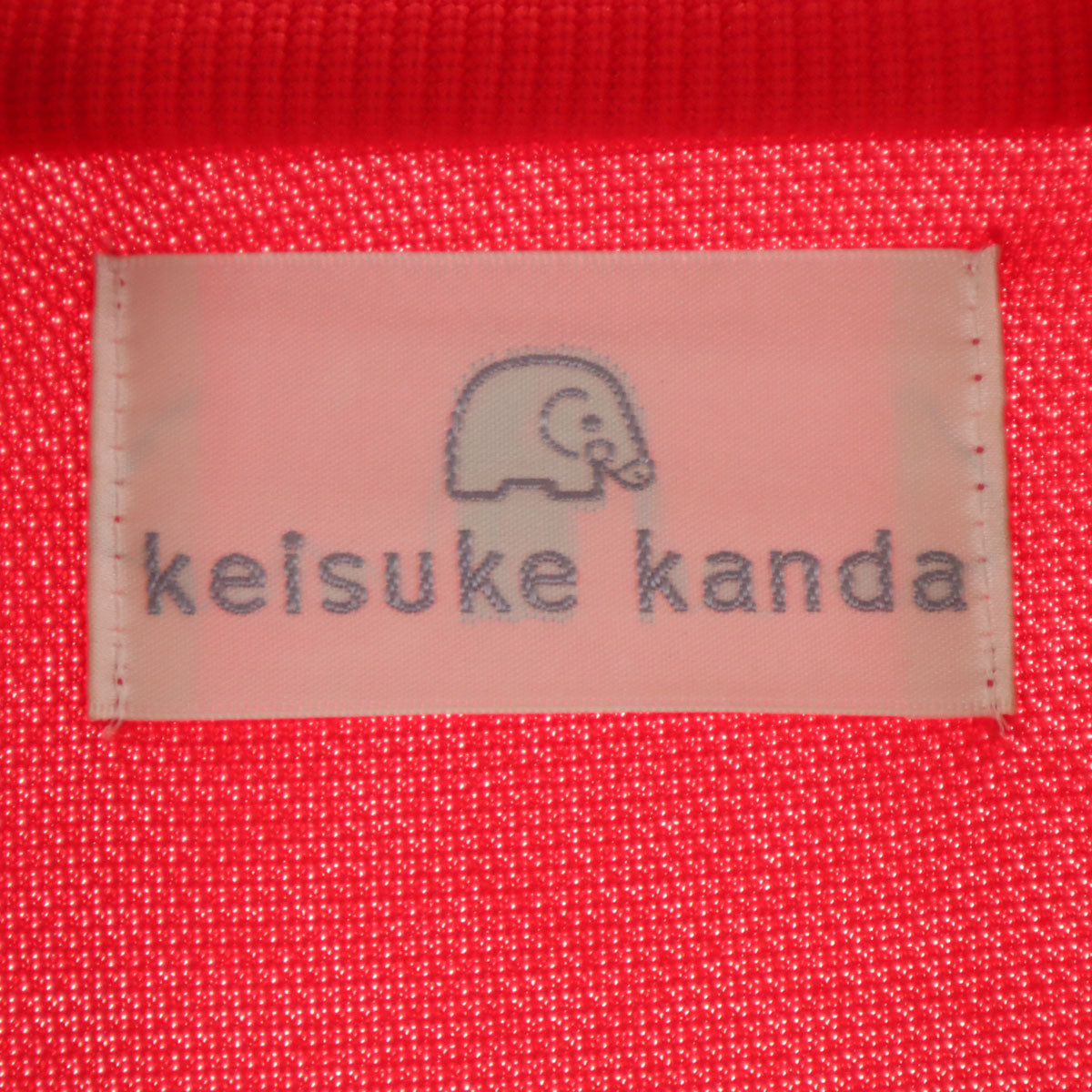 keisuke kanda ケイスケカンダ 日本製 ジャージミーツドレス ロングワンピース free レッド レディース