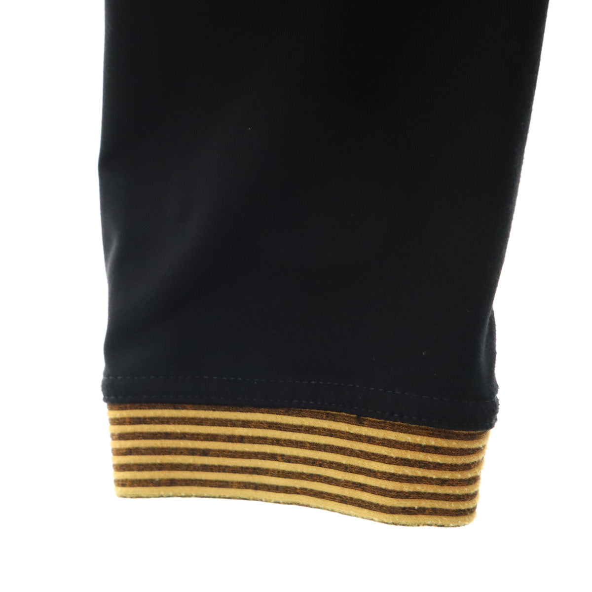 FENDI フェンディ イタリア製 ボーダー柄 長袖 アンサンブル 膝丈ワンピース 46 ネイビー カーディガン レディース