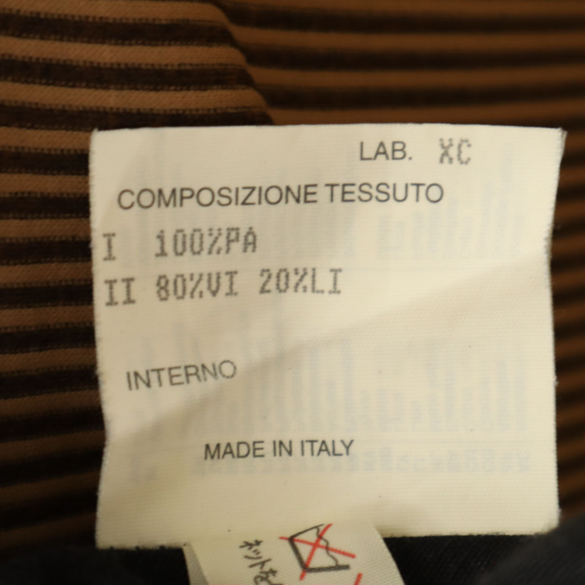 FENDI フェンディ イタリア製 ボーダー柄 長袖 アンサンブル 膝丈ワンピース 46 ネイビー カーディガン レディース