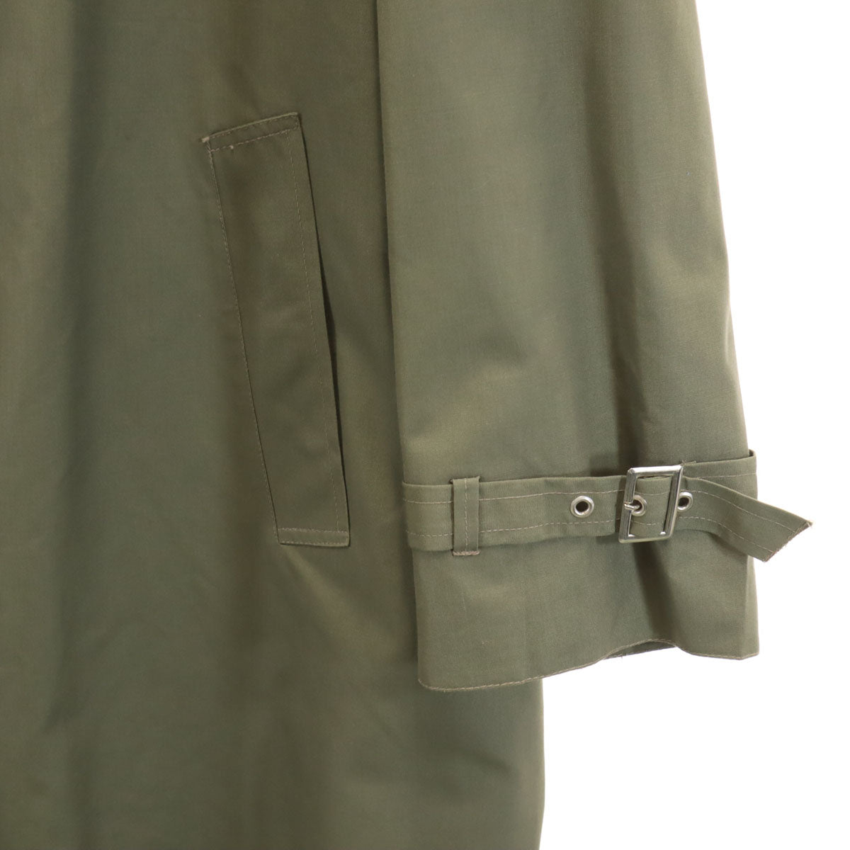 EAST GERMANY ARMY 東ドイツ軍 70s 80s ヴィンテージ レインコート K52 カーキ ミリタリー メンズ