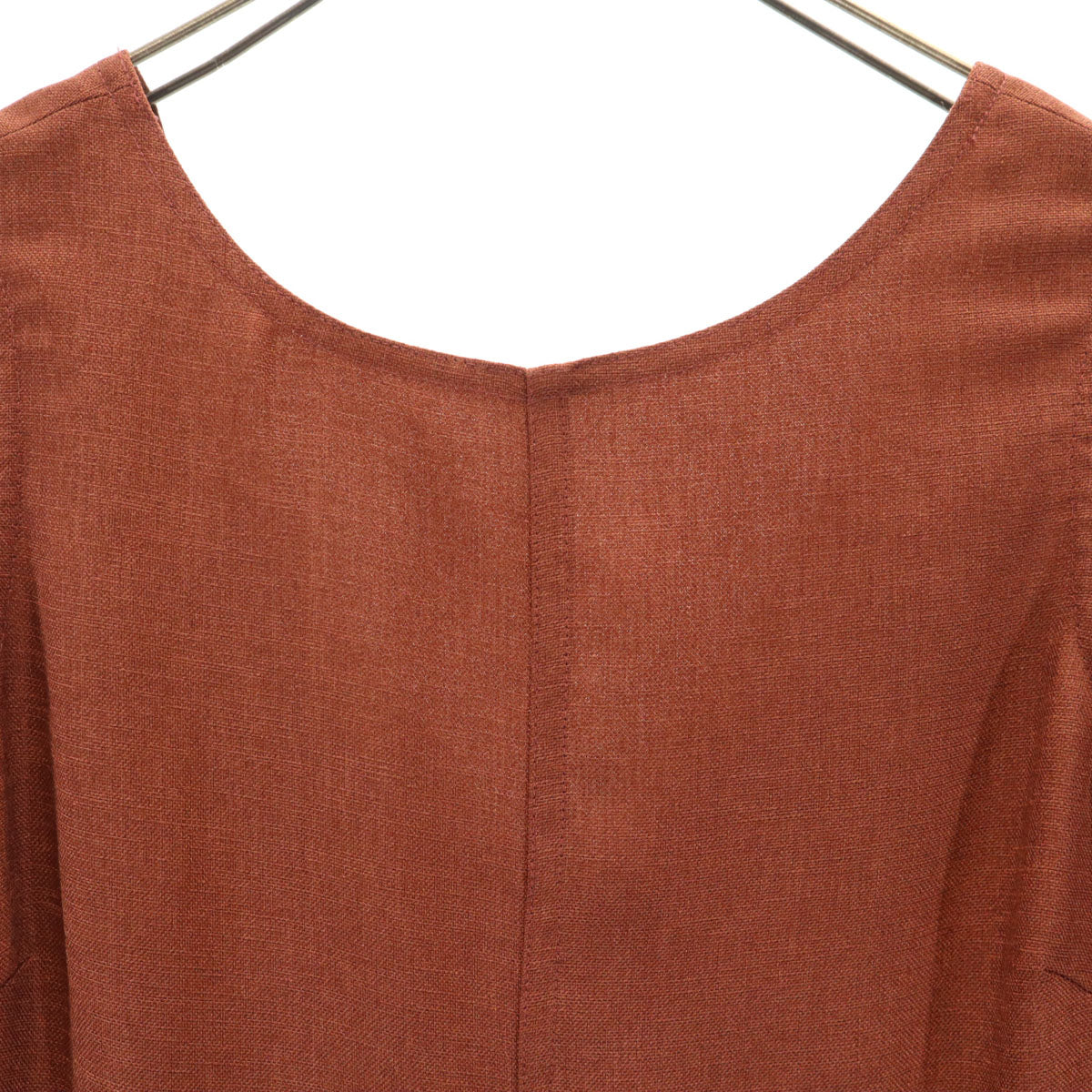 Ron Herman ロンハーマン ノースリーブ ロングワンピース S ブラウン レディース