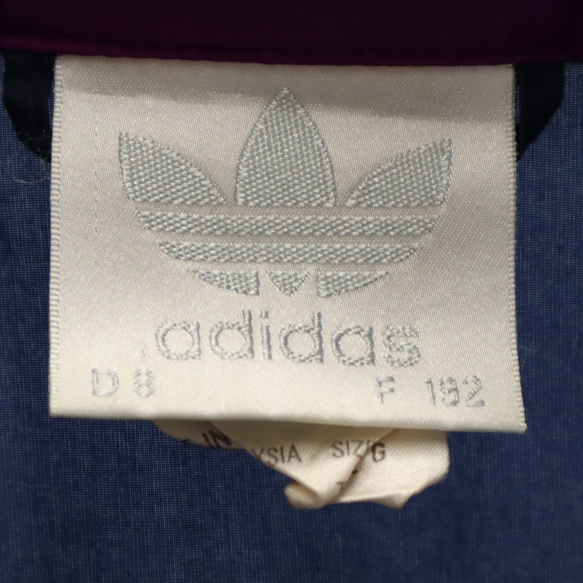 adidas アディダス 80s ヴィンテージ ナイロンジャケット L ネイビー メンズ