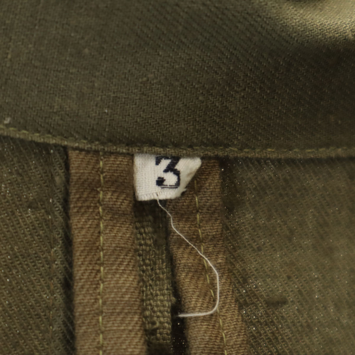 チェコスロバキア軍 50s ヴィンテージ ワーク ステンカラーコート 3 カーキ ミリタリー メンズ