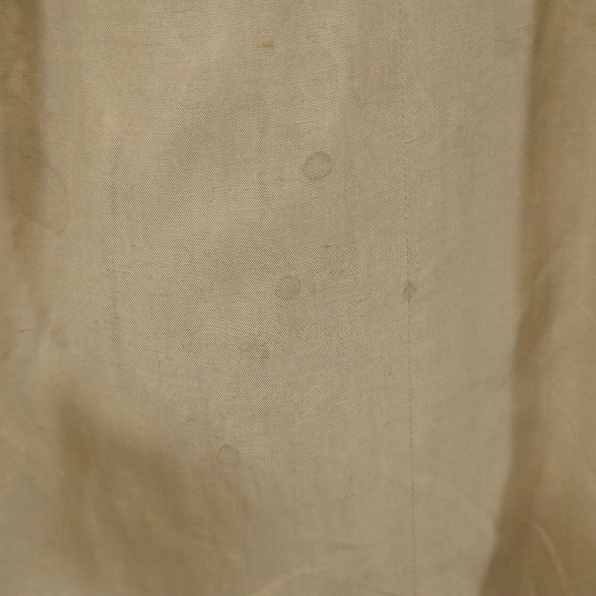 GIORGIO ARMANI ジョルジオアルマーニ 90s イタリア製 リネンブレンド オールド 長袖 シャツワンピース 40 ベージュ レディース