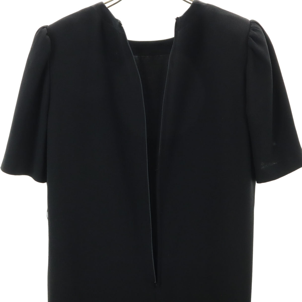 ジバンシイ 80s 90s オールド 半袖 ワンピース 14 黒 HI FORMAL レディース