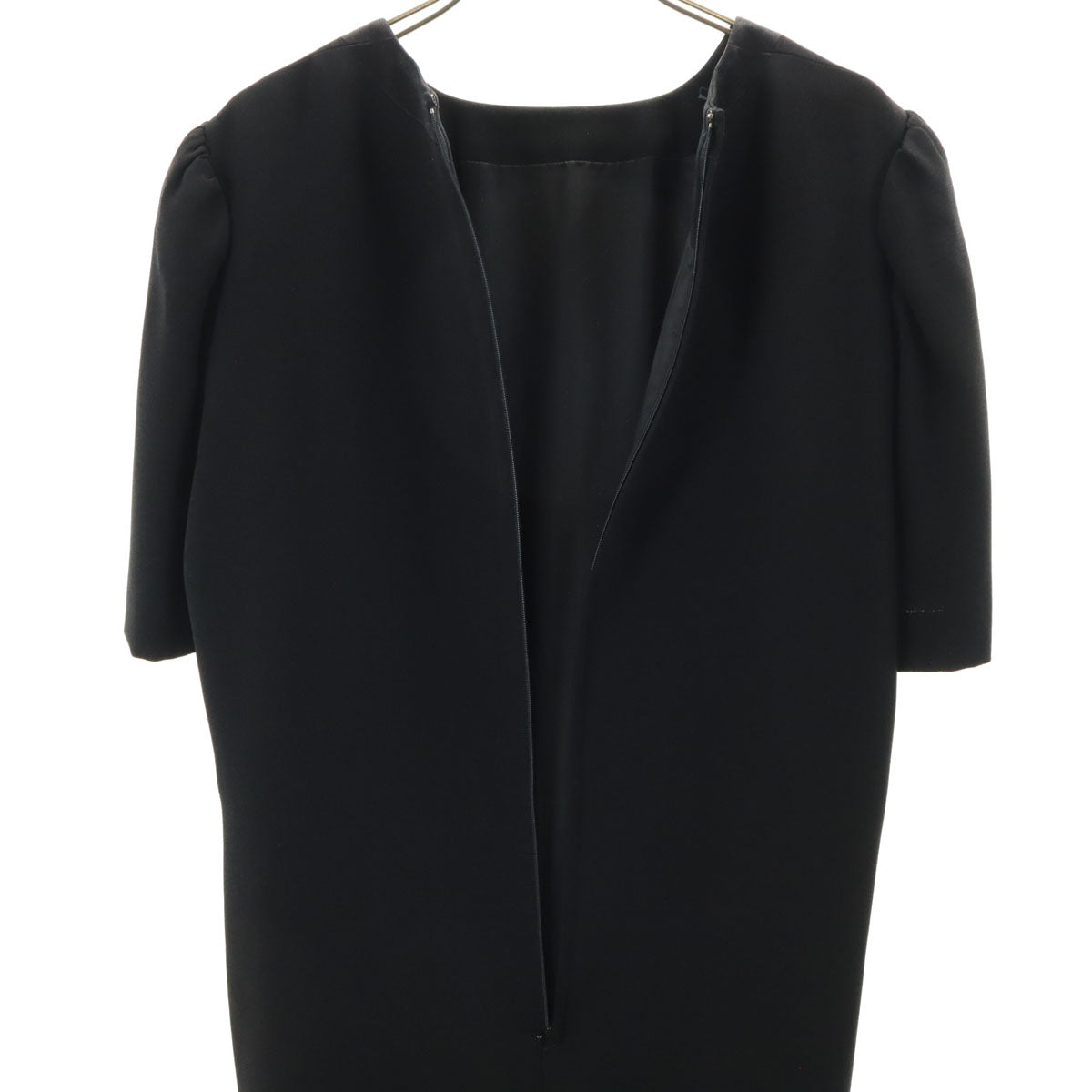ジバンシイ 90s オールド 半袖 ワンピース 12 黒 HI FORMAL レディース