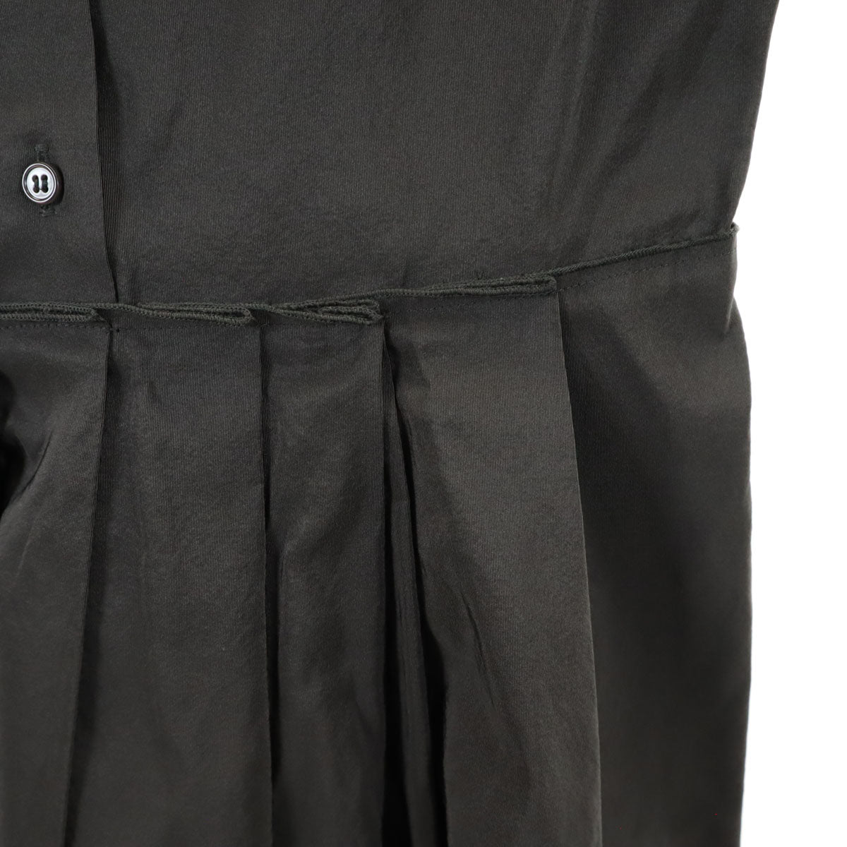 JIL SANDER NAVY ジルサンダーネイビー イタリア製 シルクブレンド ノースリーブ ワンピース 34 グレー レディース