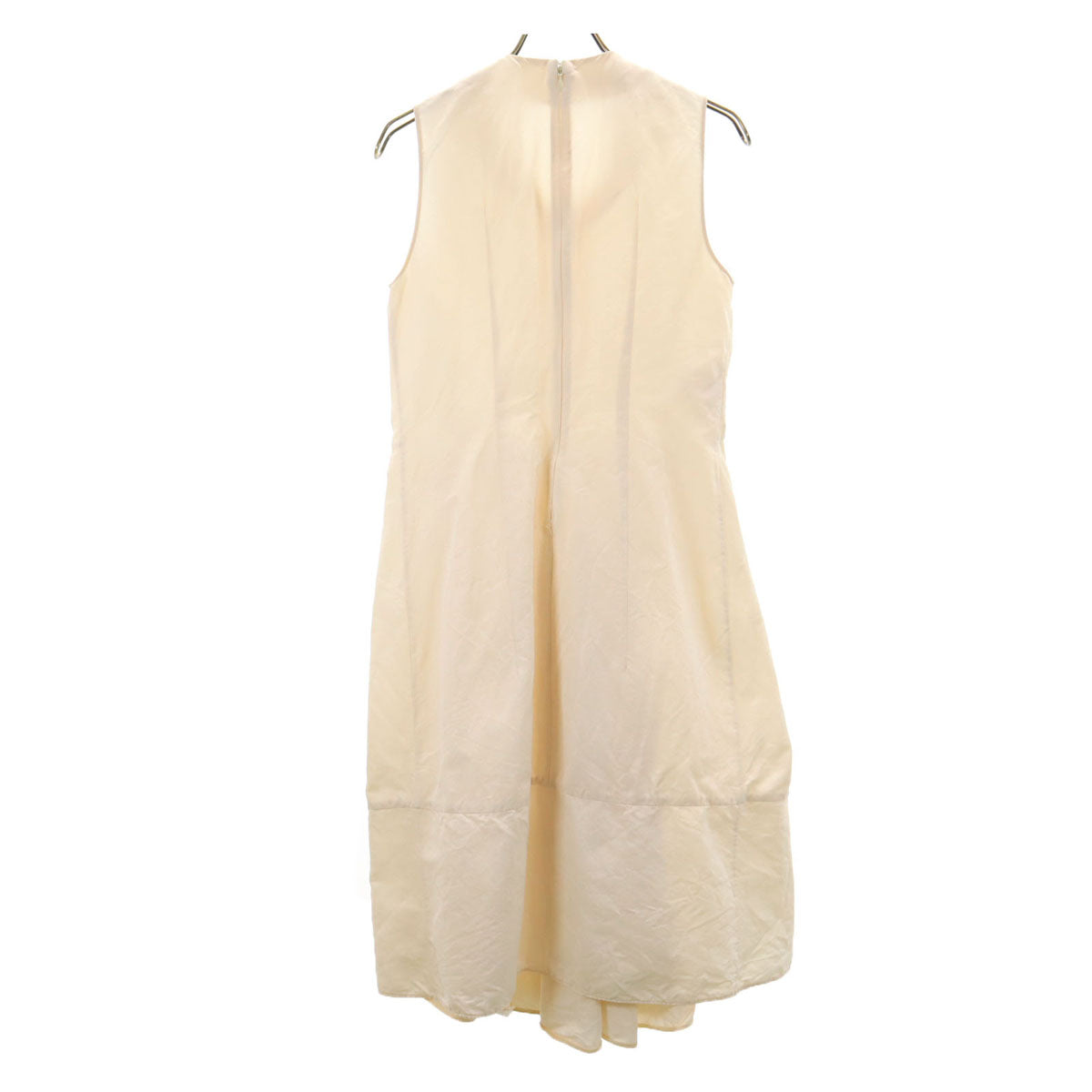 MARNI マルニ イタリア製 リネンブレンド ノースリーブ ワンピース 38 ベージュ系 レディース