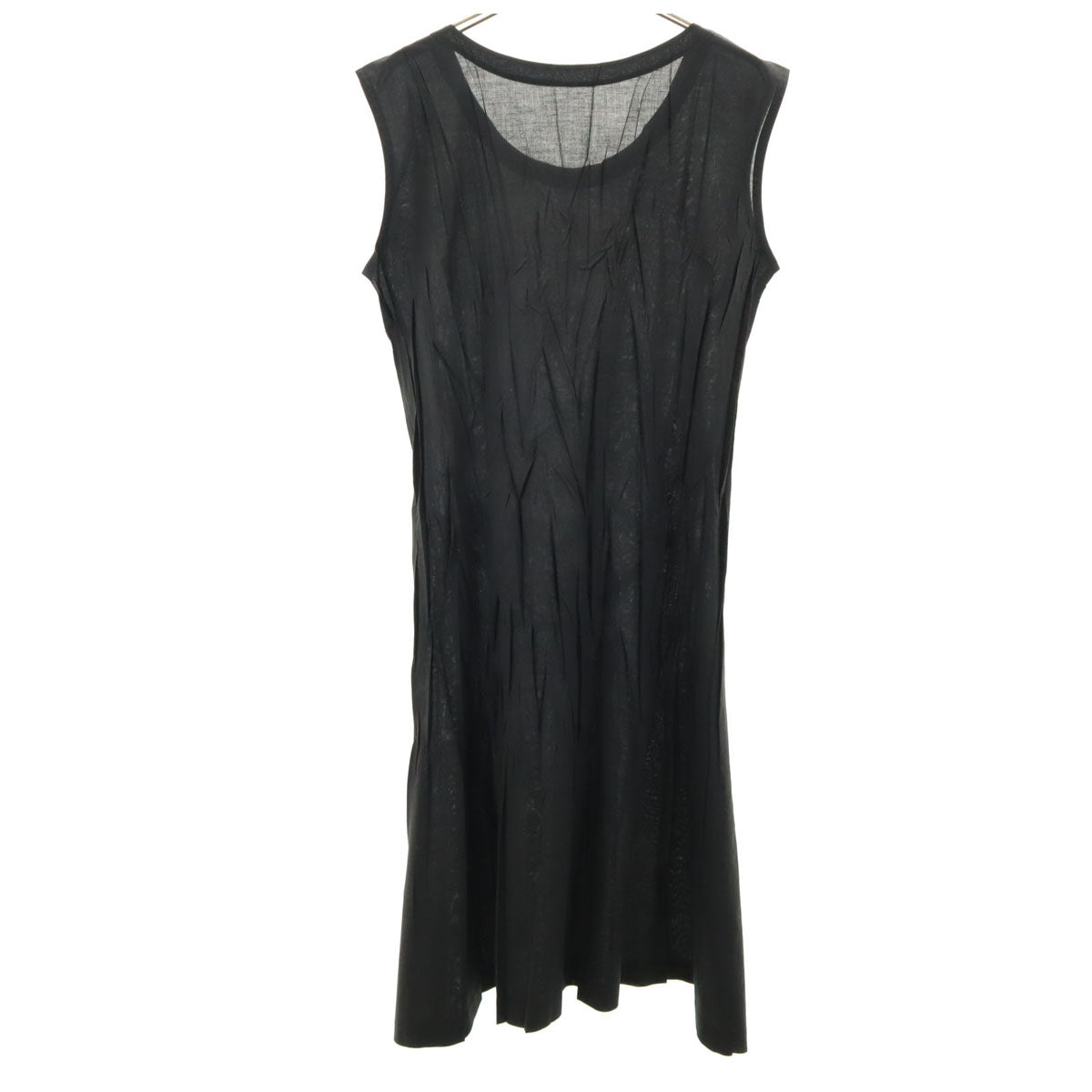 PLEATS PLEASE プリーツプリーズ 日本製 ノースリーブ ワンピース 3 黒 レディース