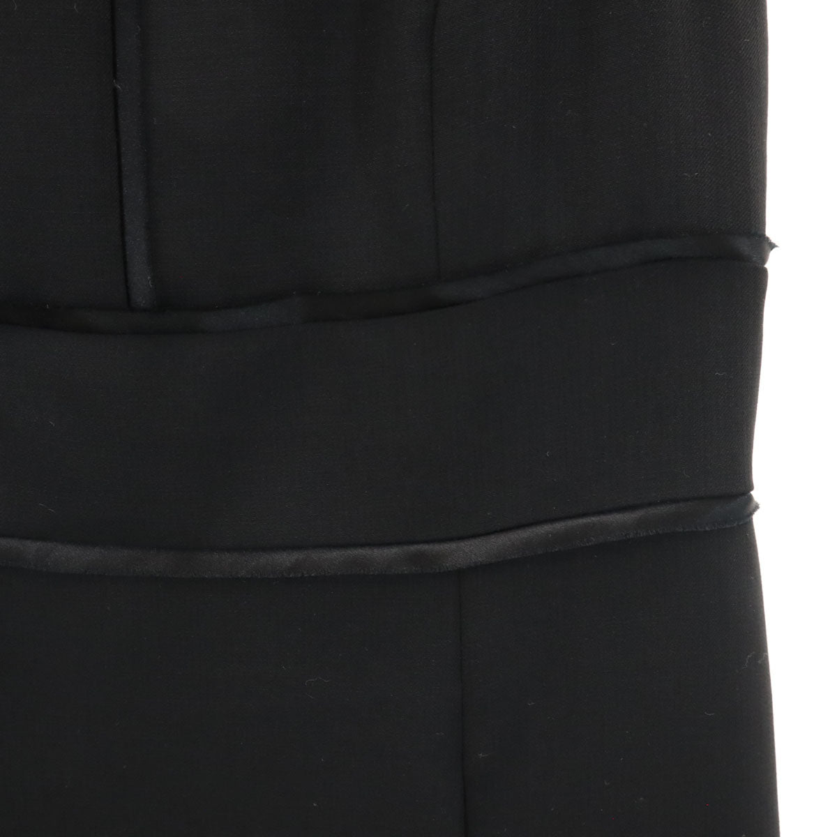 フォクシーブティック 日本製 ノースリーブ ワンピース 38 ブラック レディース