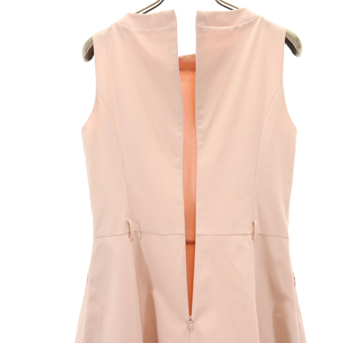 FOXEY Classic フォクシークラシック 日本製 ノースリーブ ワンピース 40 ピンク レディース