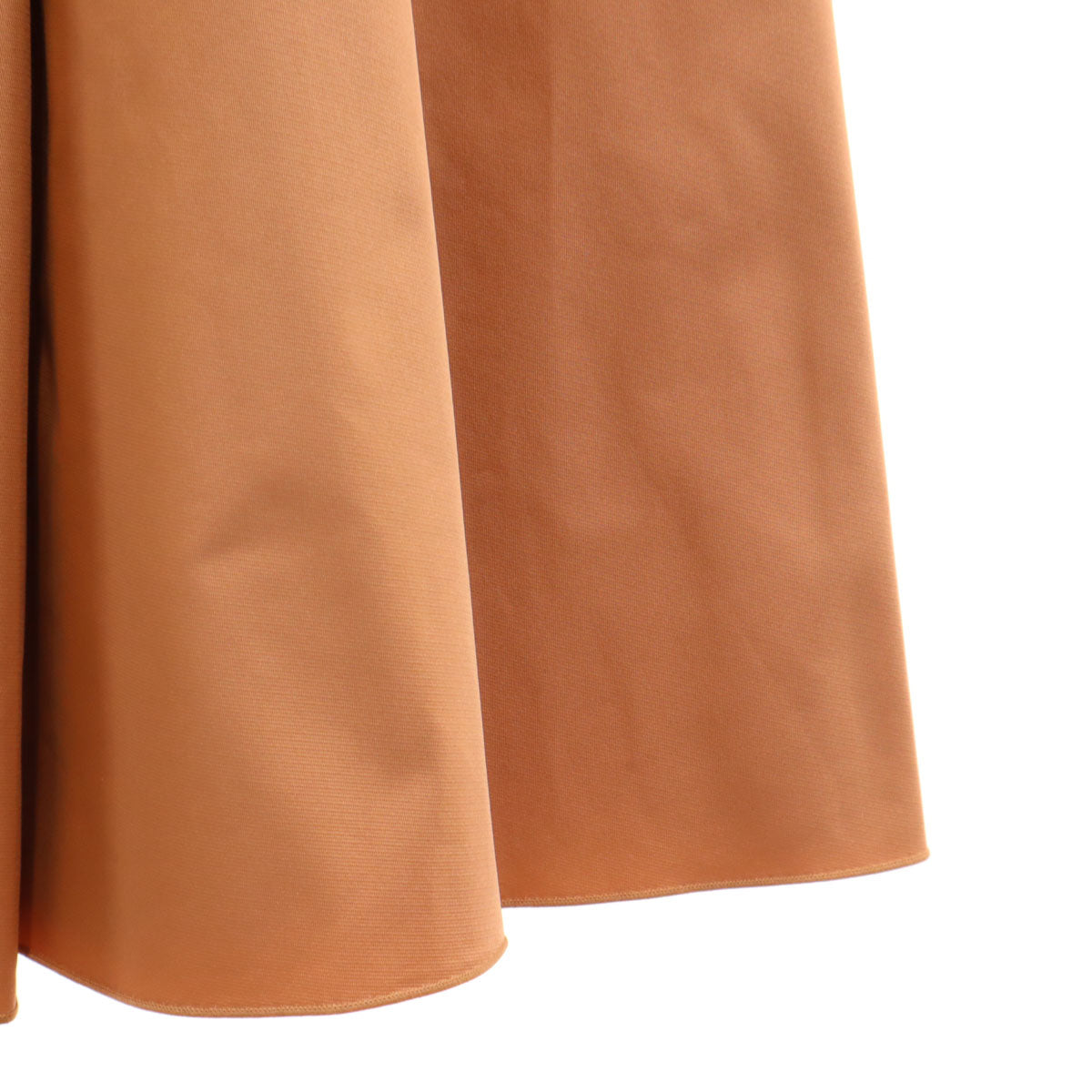 FOXEY NEW YORK フォクシーニューヨーク 日本製 ノースリーブ ワンピース 40 オレンジブラウン レディース